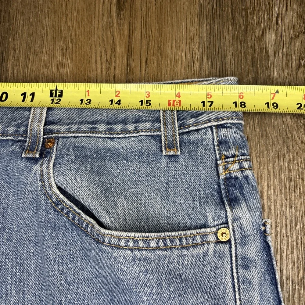 Vintage Levis 550 Jeans Mens 38x30 Relaxed Fit Y2K 2001‎ Stone Wash 100% Cotton
